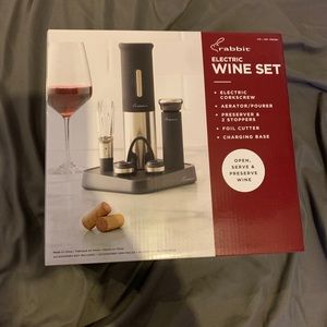 Rabbit Electric Wine Set